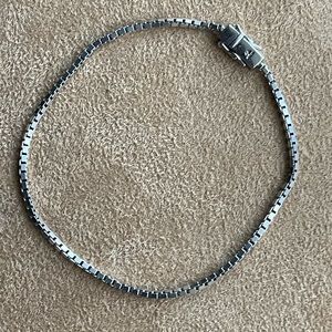 Tom wood box chain 925 silver8.5 length unisex